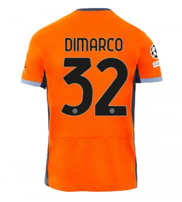 Inter Milan Federico Dimarco #32 Tredje trøje 2023-24 Kort ærmer